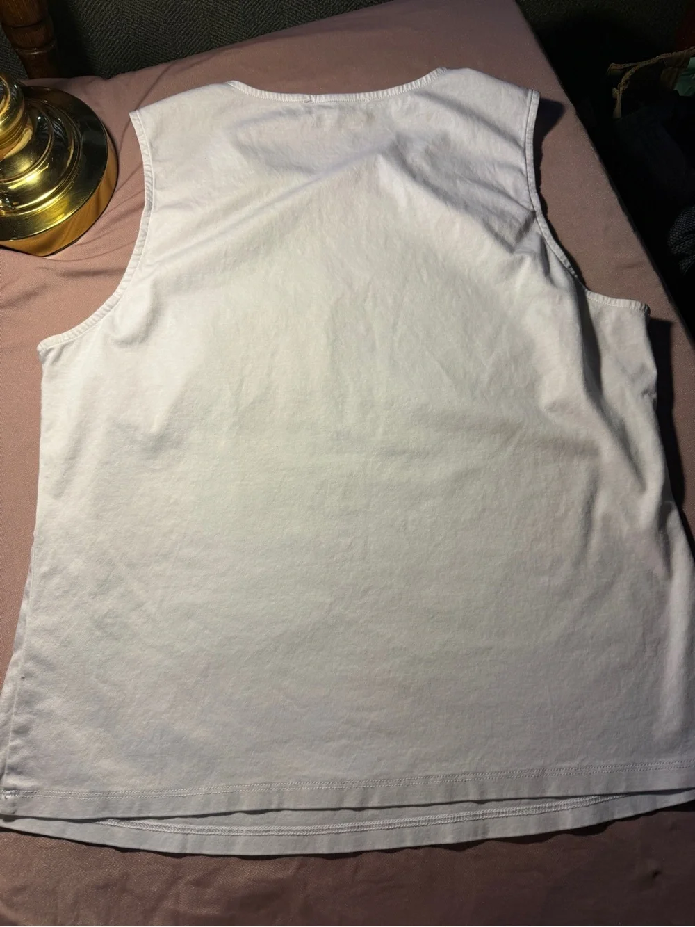 ANTONIO MELANI White Sleeveless Tank Top